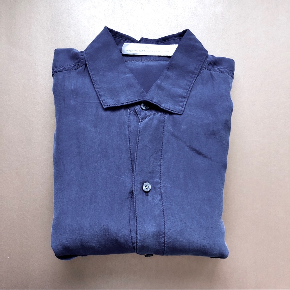 Silk Long Sleeved Shirt